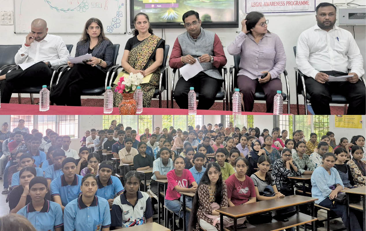 दमण महाविद्यालय में कानूनी साक्षरता कार्यक्रम का हुआ आयोजन: विद्यार्थियों को दी गई कानूनी जानकारियां